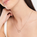 Heart Shaped Pendant Chain