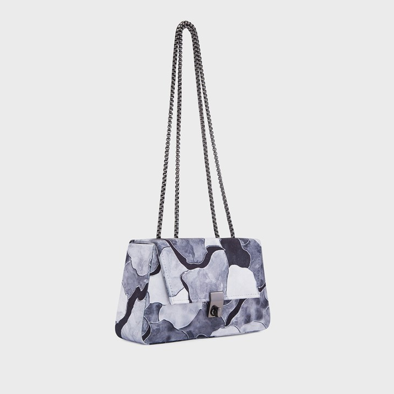 Yiko Printed Satchel Bag