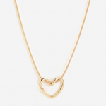 Heart Shaped Pendant Chain