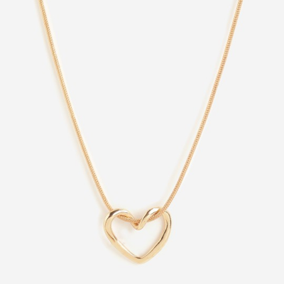 Heart Shaped Pendant Chain