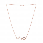 Gold-Toned Brass Gold-Plated Artificial Stones Studded Chain